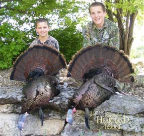 youth turkey hunters
